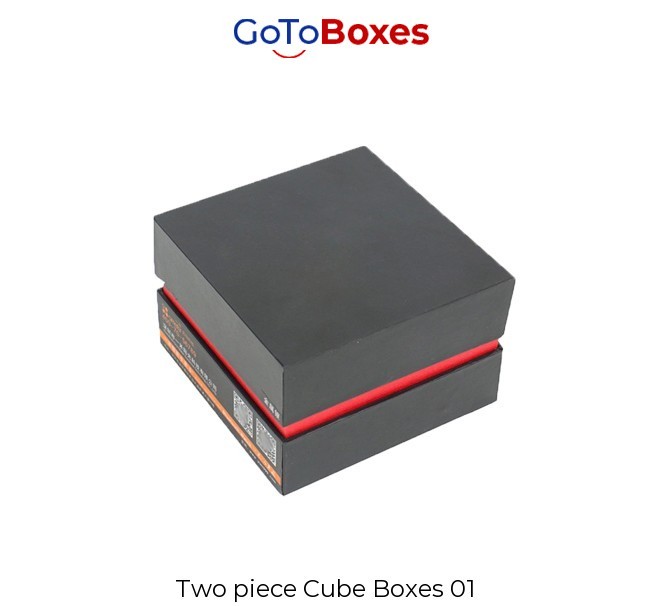 Two piece Cube Boxes